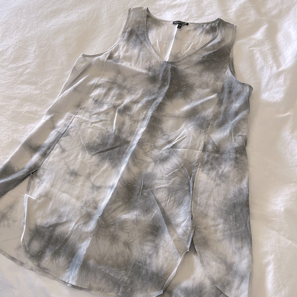 Pretty sheer Eileen Fisher top
